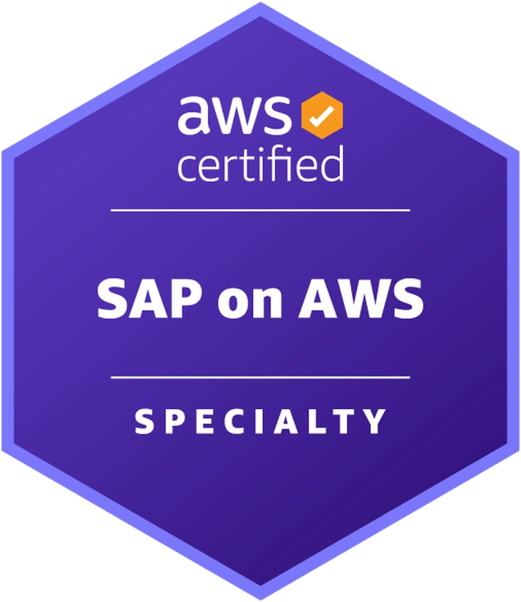 AWS Certified SAP on AWS — Specialty